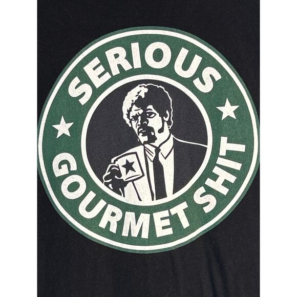 Pulp Fiction Jules Winnfield Starbucks Coffee Tshirt - Picture 2 of 4